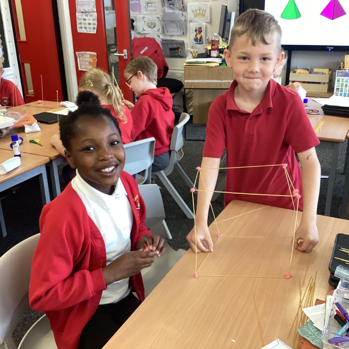 Caedmon Community Primary School - 3D shapes in Year 3